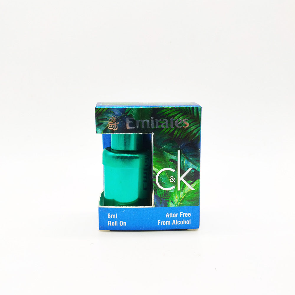 C & K Attar - 6ml Roll On - Free From Alcohol