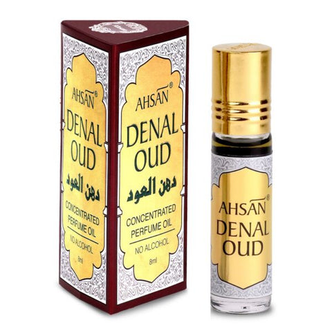 Denal Oud Attar - 8ml Roll On - Free from Alcohol