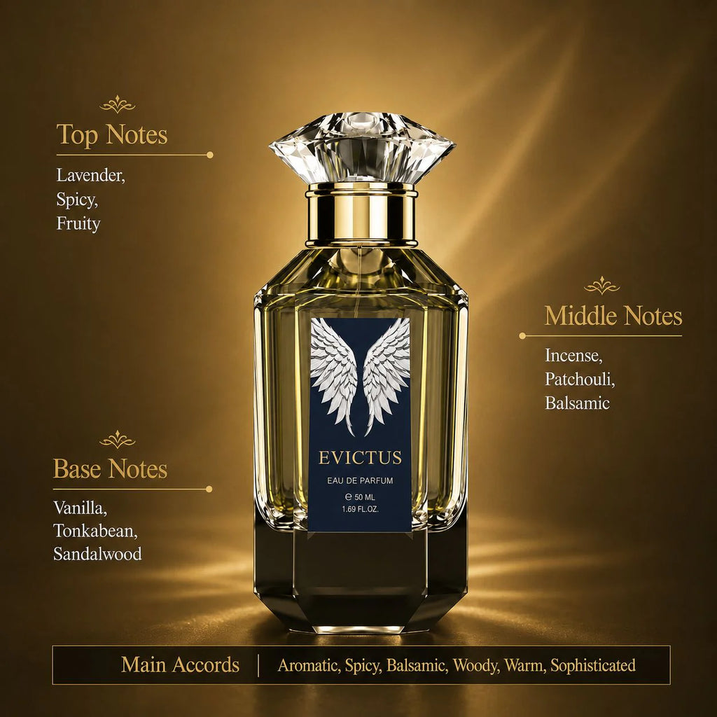 Evictus – Spicy Incense & Woods - Eau de Parfum - 50ml Spray