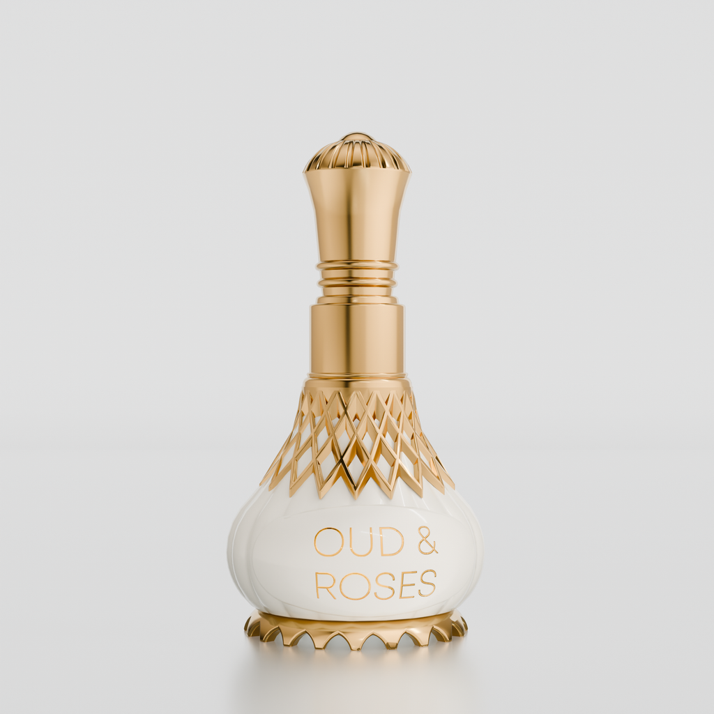 Oud & Roses Attar - 9.9ml Roll On - Free from Alcohol