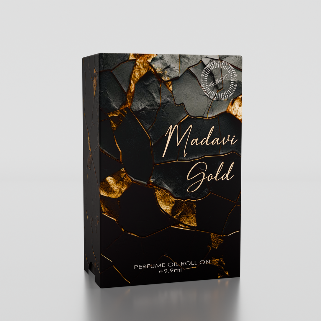 Madavi Gold Attar - 9.9ml Roll On - Free from Alcohol
