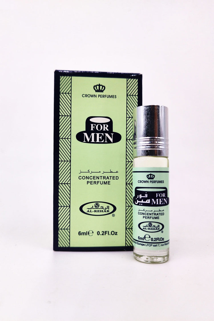 For Men Attar - 6ml Roll On - Concentrated Perfume Oil
