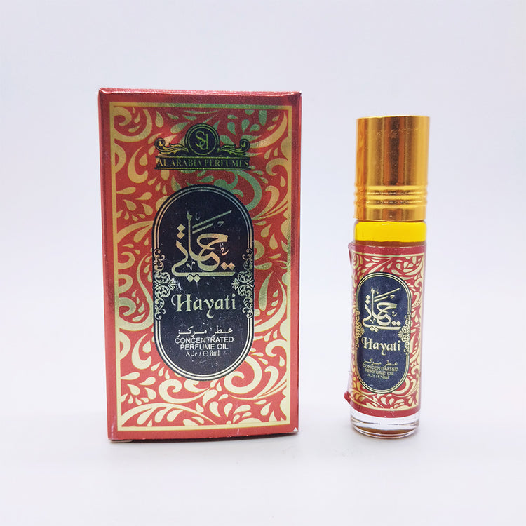 Hayati Attar - 8ml Roll On - Free from Alcohol