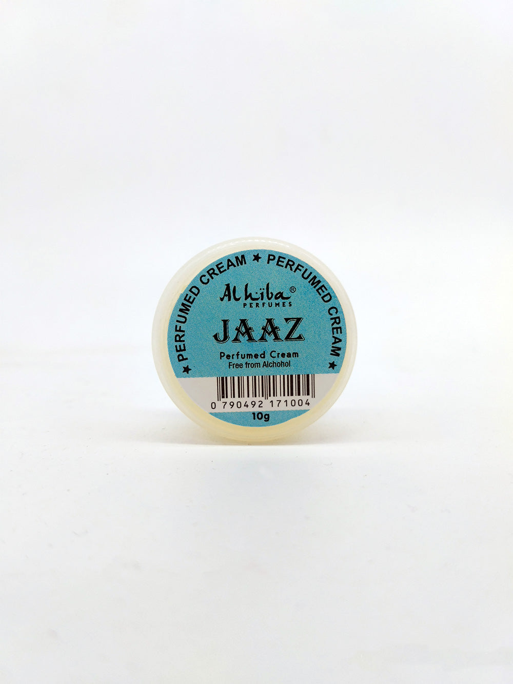 Jar of Jaaz Perfumed Cream on a white background