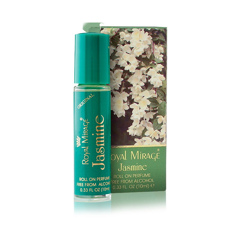 Royal Mirage ® Jasmine Attar - 10ml Rol On - Free from Alcohol