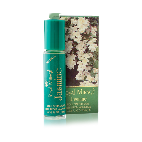 Royal Mirage ® Jasmine Attar - 10ml Rol On - Free from Alcohol