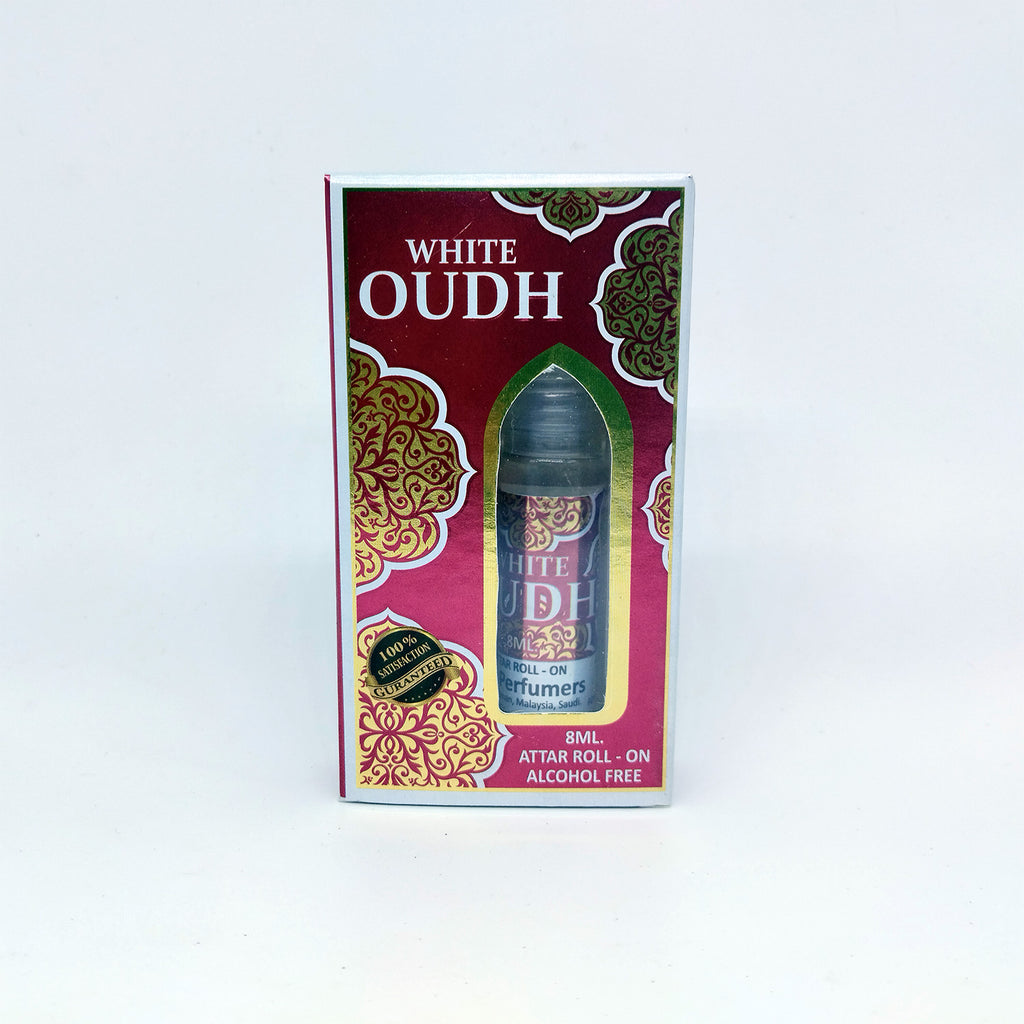 White Oudh Attar - 8ml Roll On