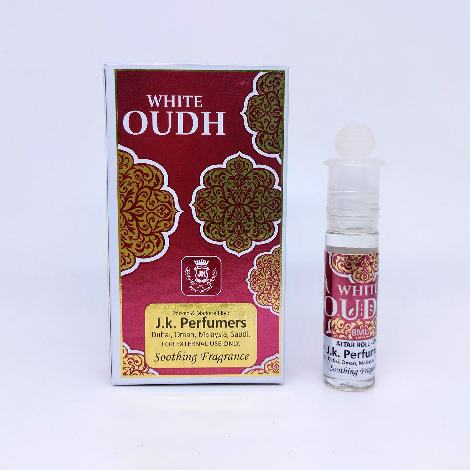 White Oudh Attar - 8ml Roll On