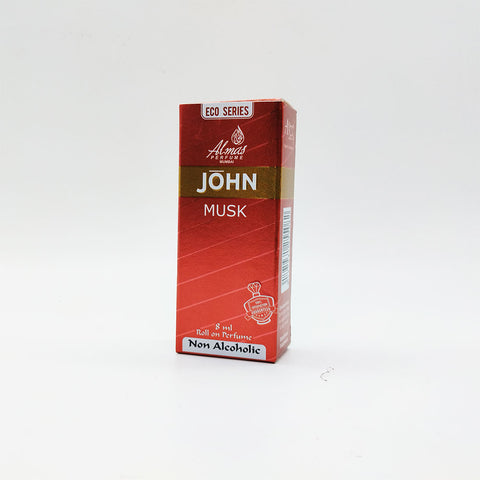 John Musk Attar - 8ml Roll On - ECO Series - Concentrated Perfume Oil