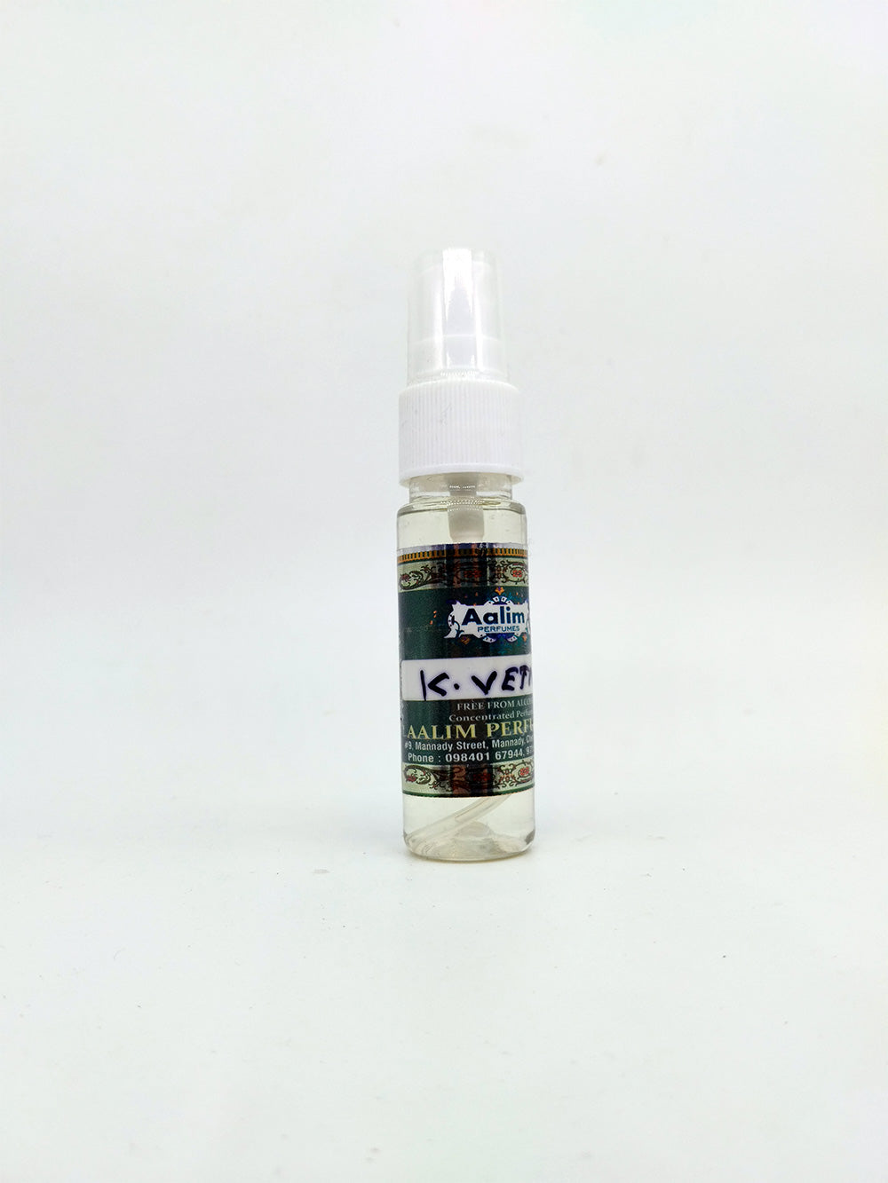 Aalim K. Vetiver Perfume - 20ml Spray - Aalim