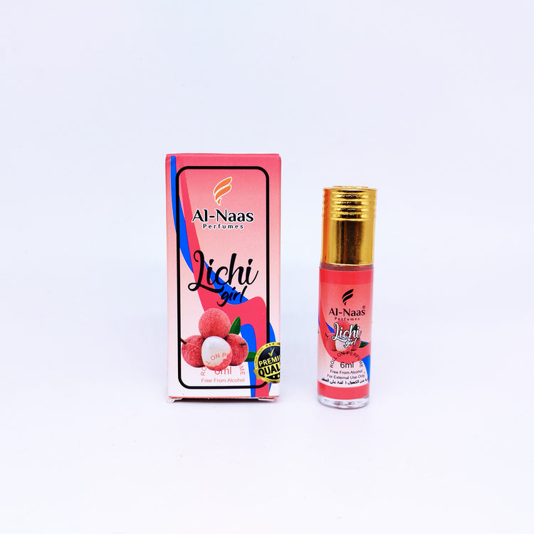 Lichi Girl Attar - 6ml Roll On - Free from Alcohol