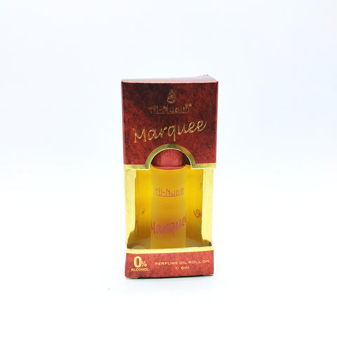 Marquee Attar - 6ml Roll On - Free from Alcohol - E Series