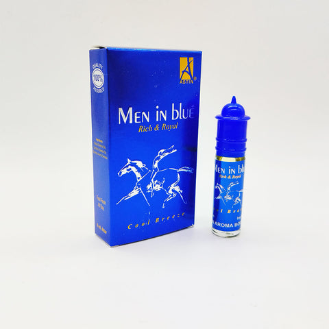 Men in Blue Attar - 6ml Roll On - Concentrated Perfume Oil