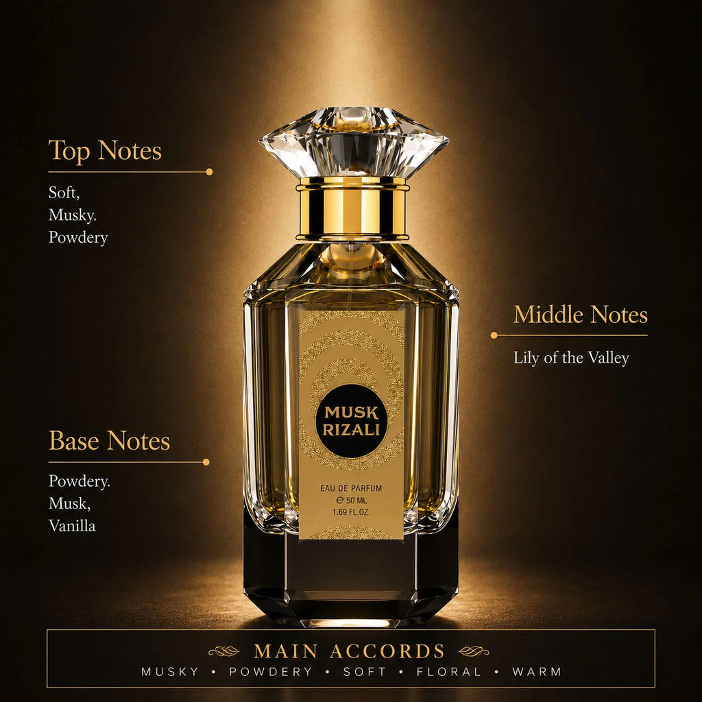 Musk Rizali – Eau de Parfum - 50ml Spray