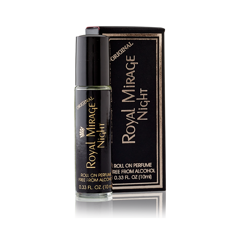 Royal Mirage ® Original Night Attar - 10ml Roll On - Free From Alcohol
