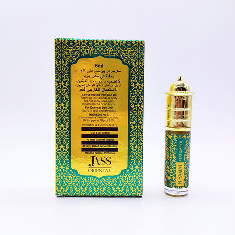 Niyamat Attar - 6ml Roll On - Concentrated Perfume Oil