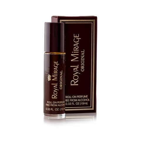 Royal Mirage ® Original (Brown) Attar - 10ml Roll On - Free from Alcohol