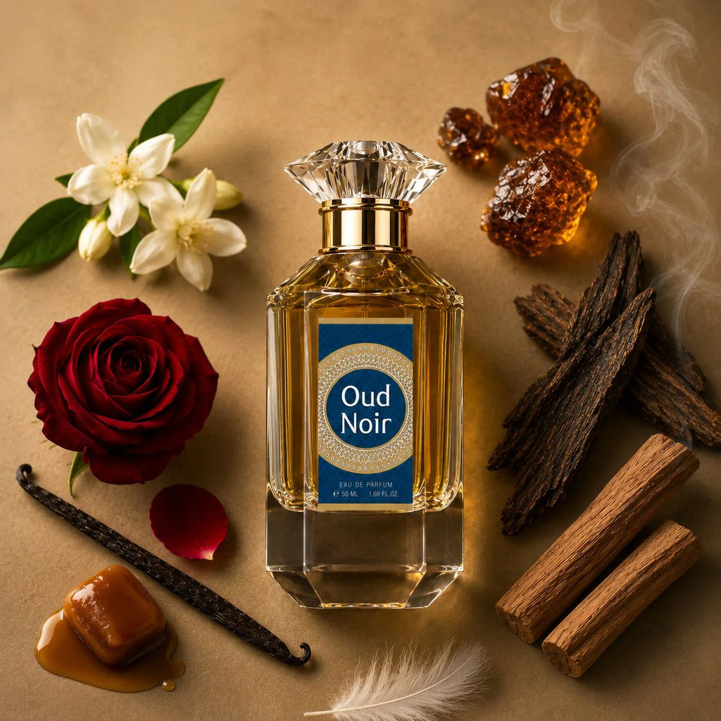 Oud Noir - Saffron & Sandalwood - Eau de Parfum - 50ml Spray