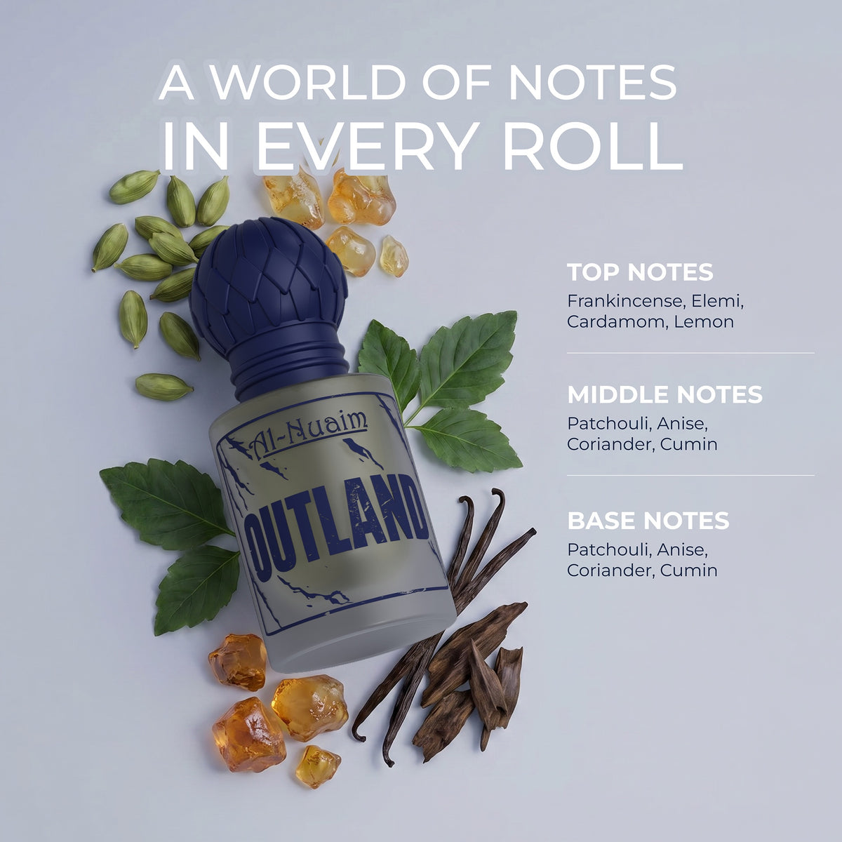 Outland Attar - 6ml Roll On - Free from Alcohol