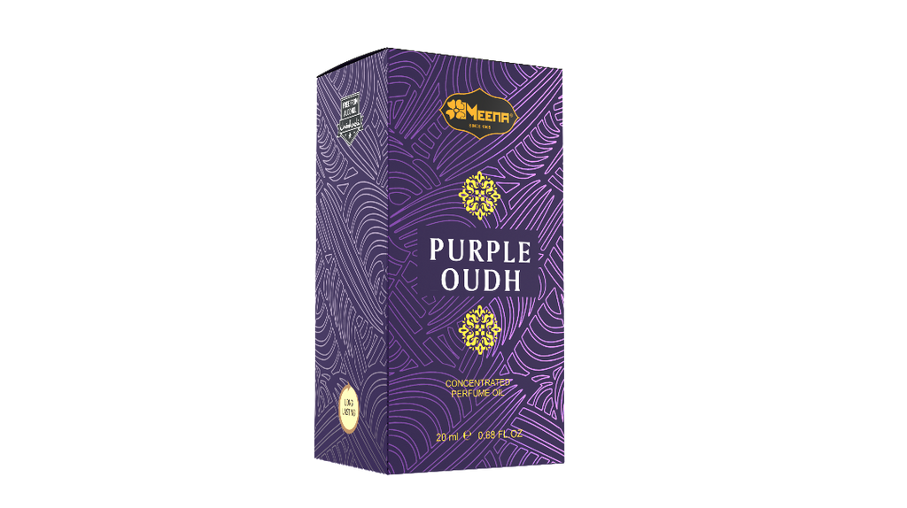 Purple Oudh Attar - 20ml Roll On - Free from Alcohol