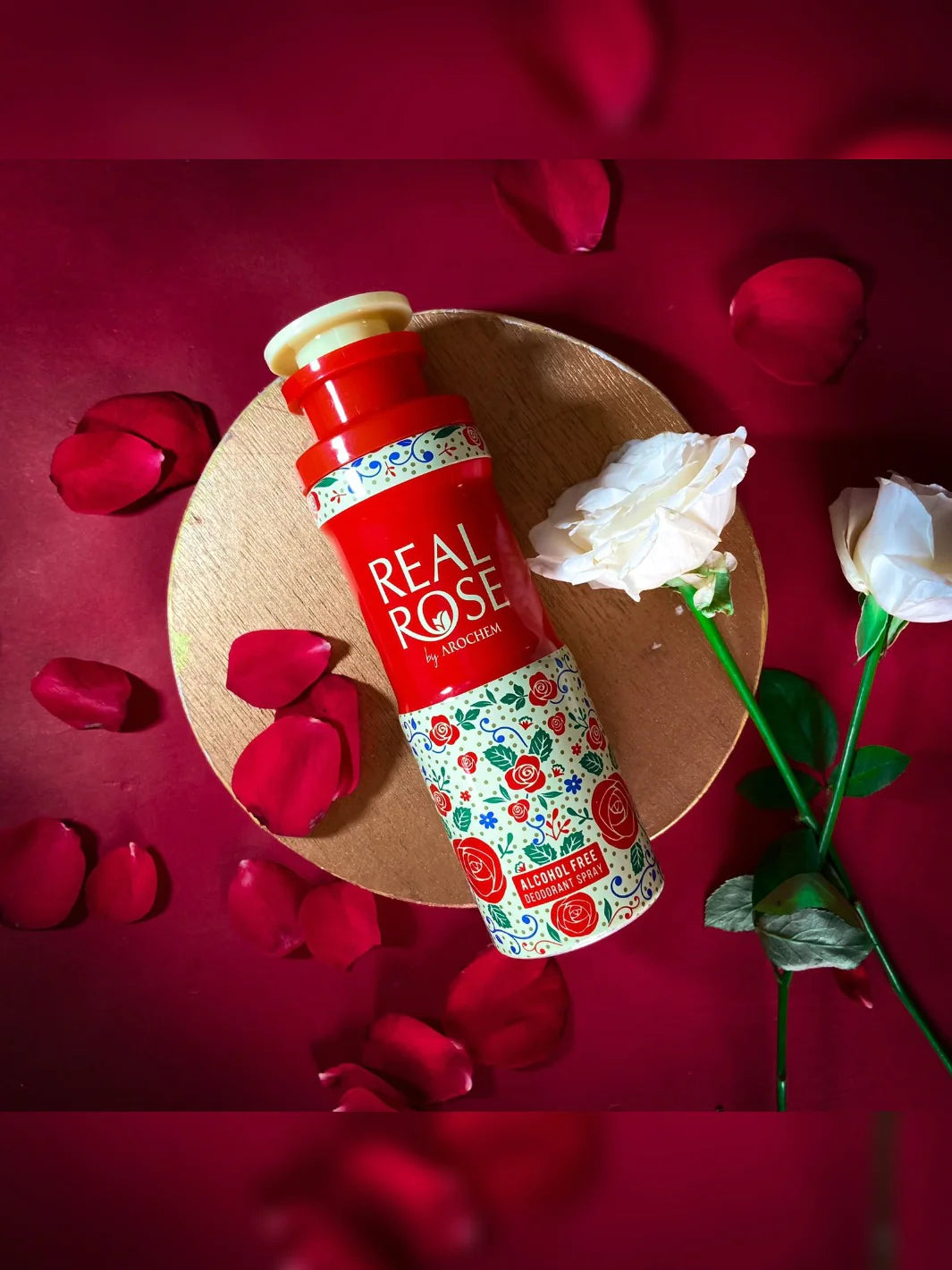 Real Rose Deo - 200ml - Alcohol Free Deodorant