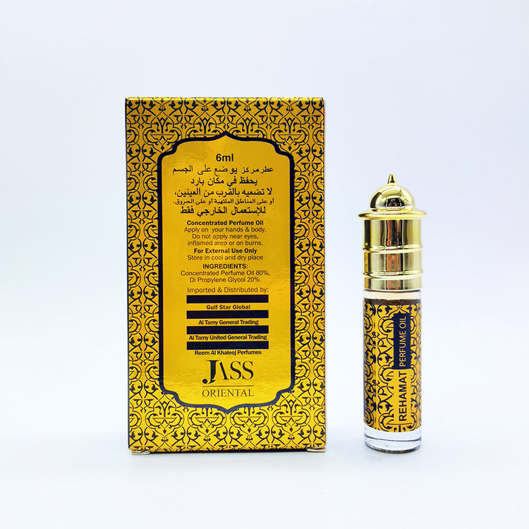 Rehamat Attar - 6ml Roll On - Concentrated Perfume Oil