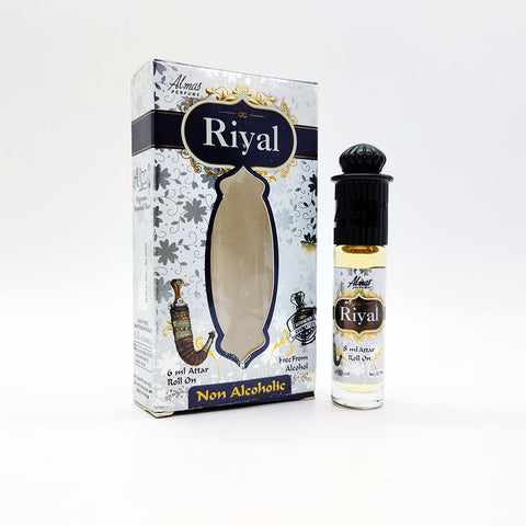 Riyal Attar - 6ml Roll On - Taj Series - Concentrated Perfume Oil