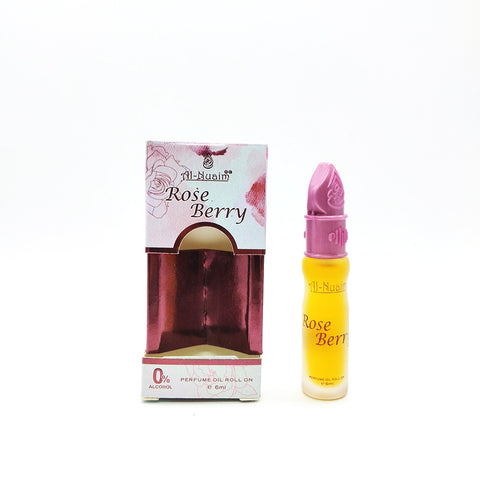 Rose Berry Attar - 6ml Roll On - Free from Alcohol - E Series