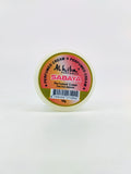 Jar of Sabaya perfume cream on a white background