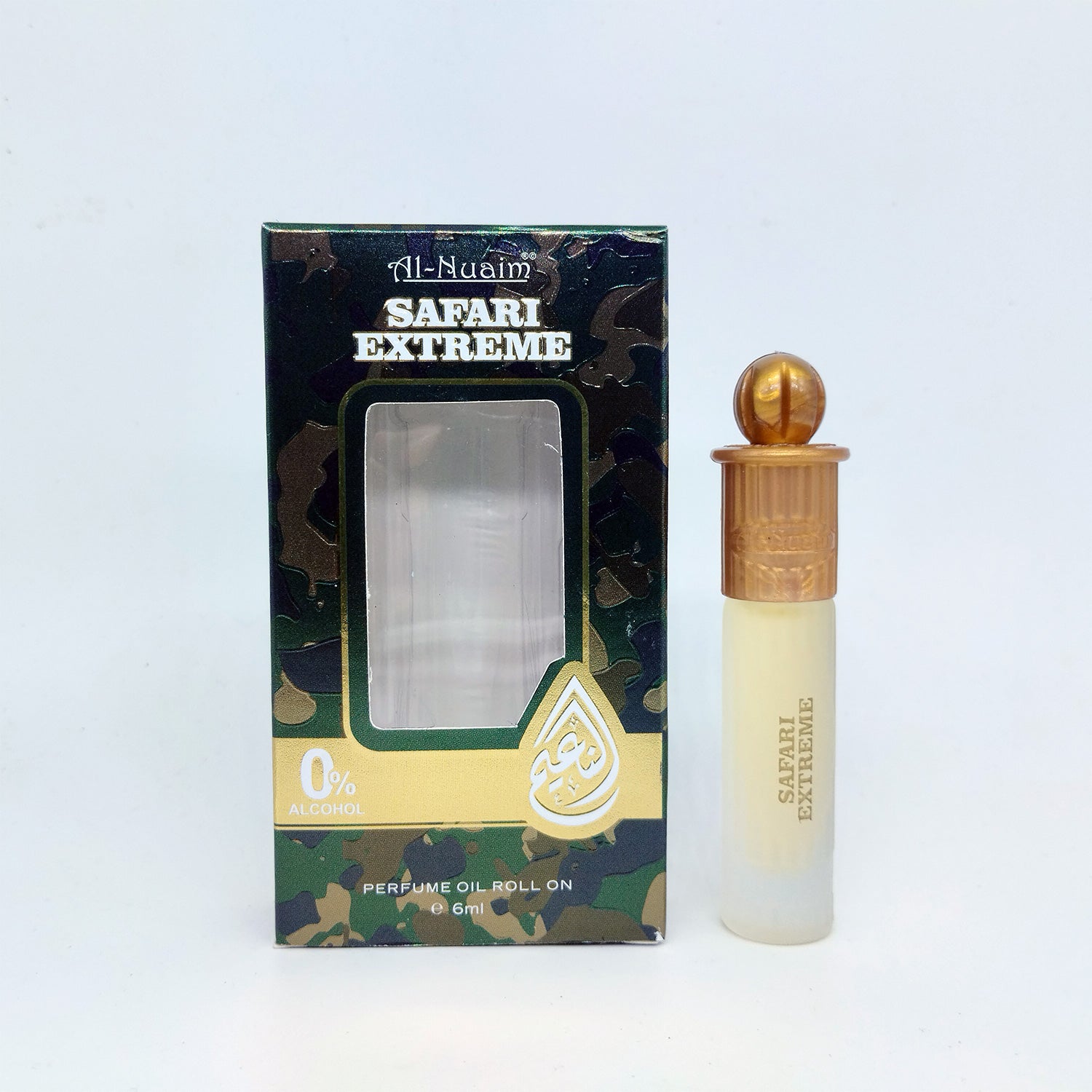 Safari Extreme Attar - 6ml Roll On - Free from Alcohol