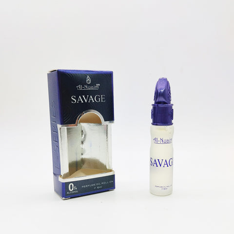 Savage Attar - 6ml Roll On - Free from Alcohol - E Series