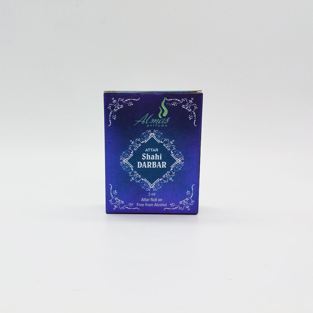 Shahi Darbar Attar - 3ml Roll On - Silver Series - Concentrated Perfume Oil