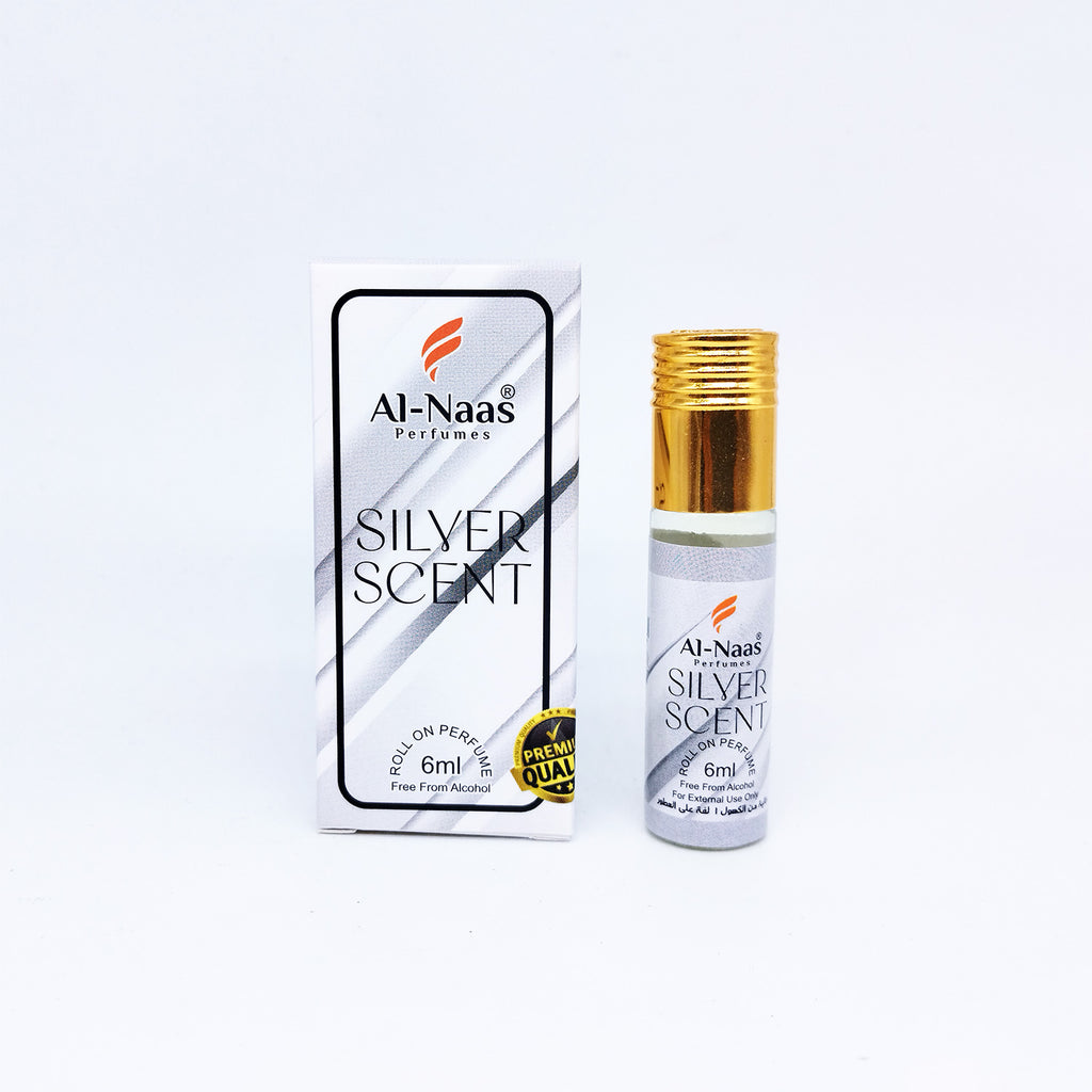 Silver Scent Attar - 6ml Roll On - Free from Alcohol
