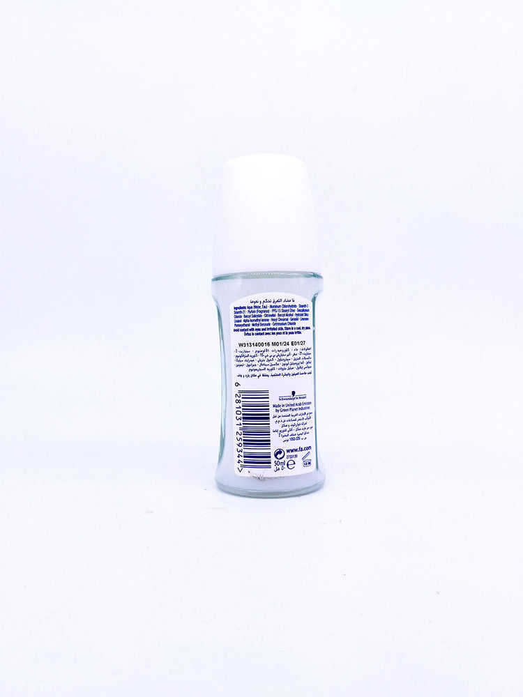 Rear view of Fa Soft & Control product bottle on a white background