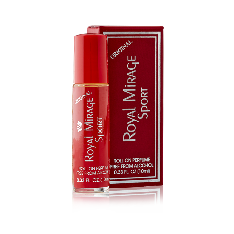 Royal Mirage ® Sport (Original) Attar - 10ml Roll On - Free from Alcohol