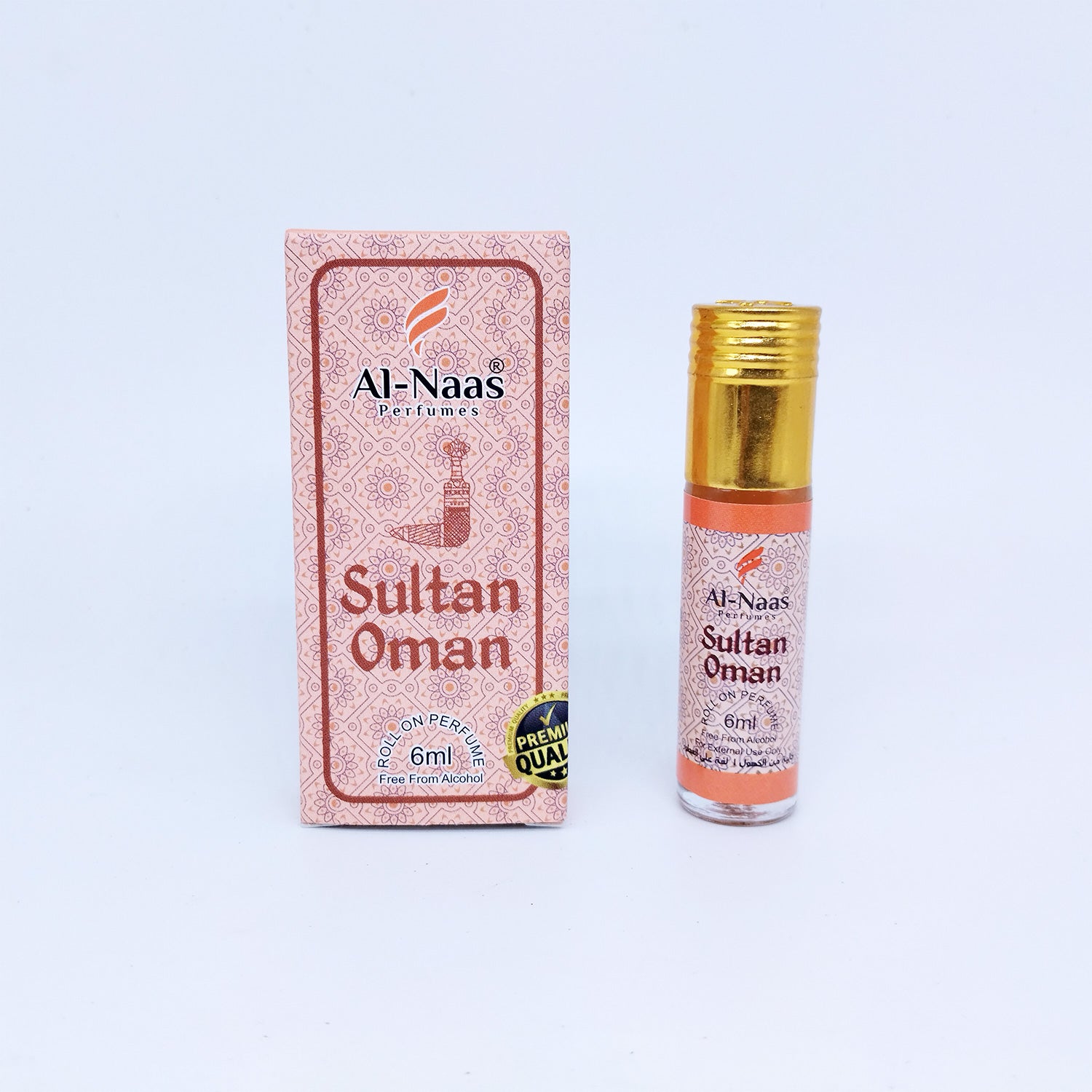 Sultan Oman Attar - 6ml Roll On - Free from Alcohol