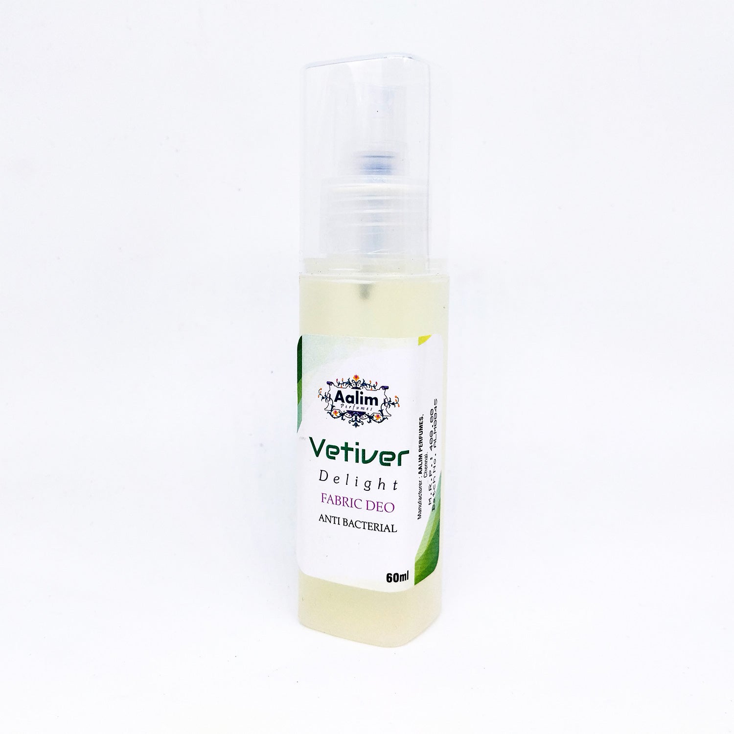 Aalim U. Vetiver Perfume - 60ml Spray