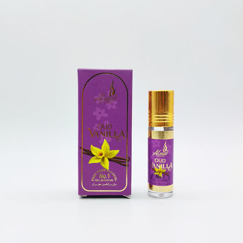 Oud Vanilla Attar - 6ml Roll On - Free from Alcohol