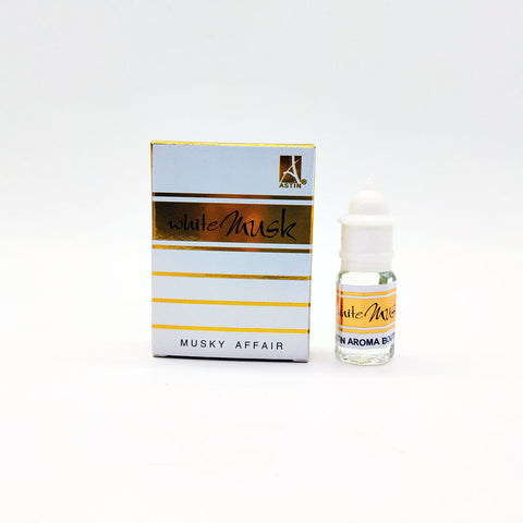 White Musk Attar 3ml Roll On Concentrated Perfume oil