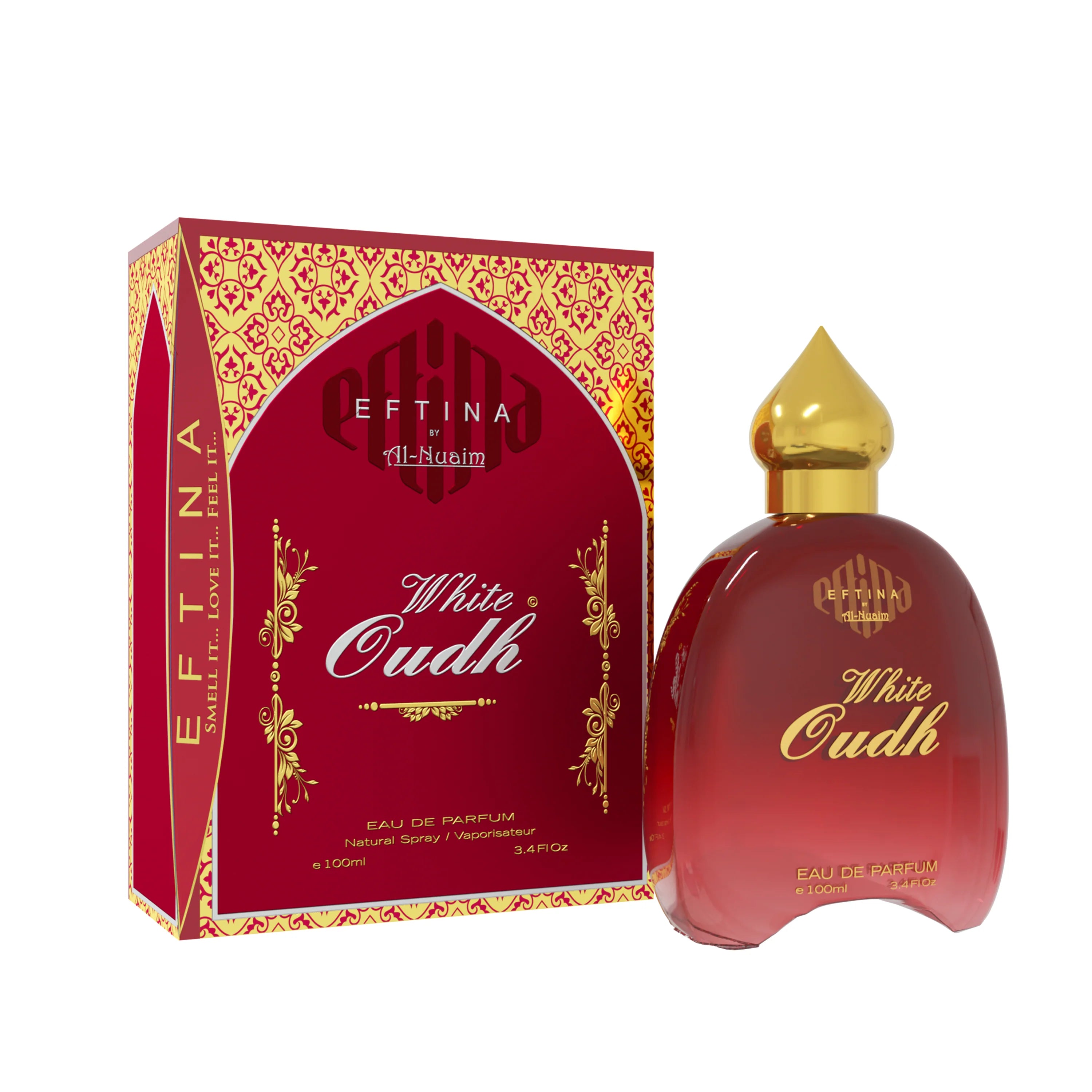 White Oudh Perfume - 100ml - Eue de Parfum - Eftina