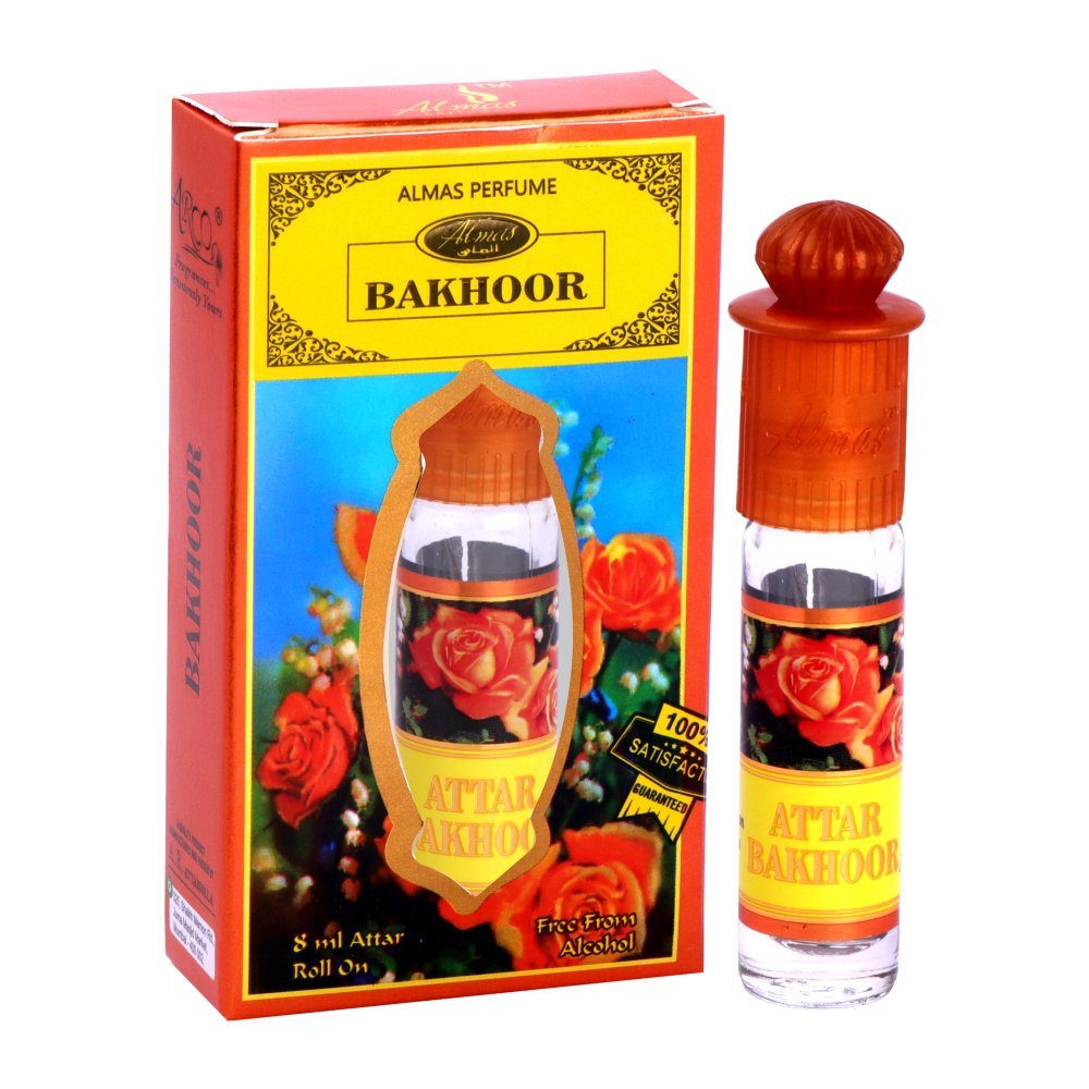 Almas Bakhoor Attar 8ml Roll on