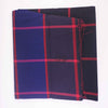 Nayak Maharaj Dark Indigo and Black with Red border pattern Lungi Design