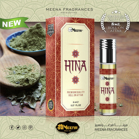 Hina Attar - 8ml Roll On