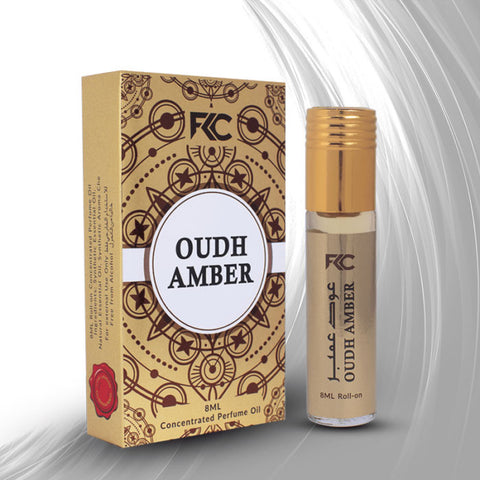 Oudh Amber Attar - 8ml
