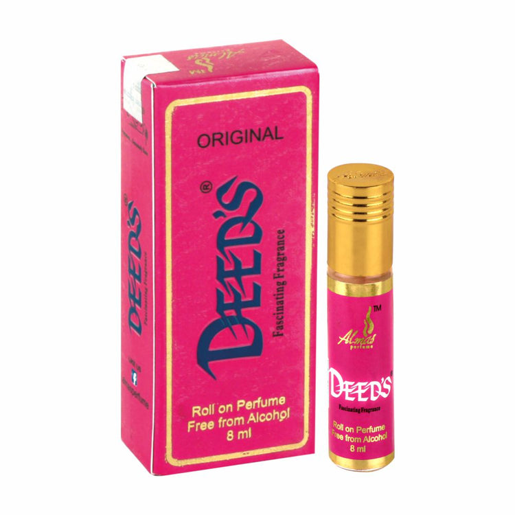 Deeds Pink Attar - 8ml Roll On - ECO Series