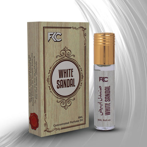 White Sandal Attar - 8ml