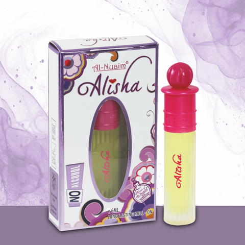 Al-Nuaim Alisha Attar - 6ml Roll On - Concentrated Perfume oil image 1