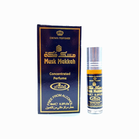 Musk Makkah Attar - 6ml Roll On - Concentrated Perfume Oil