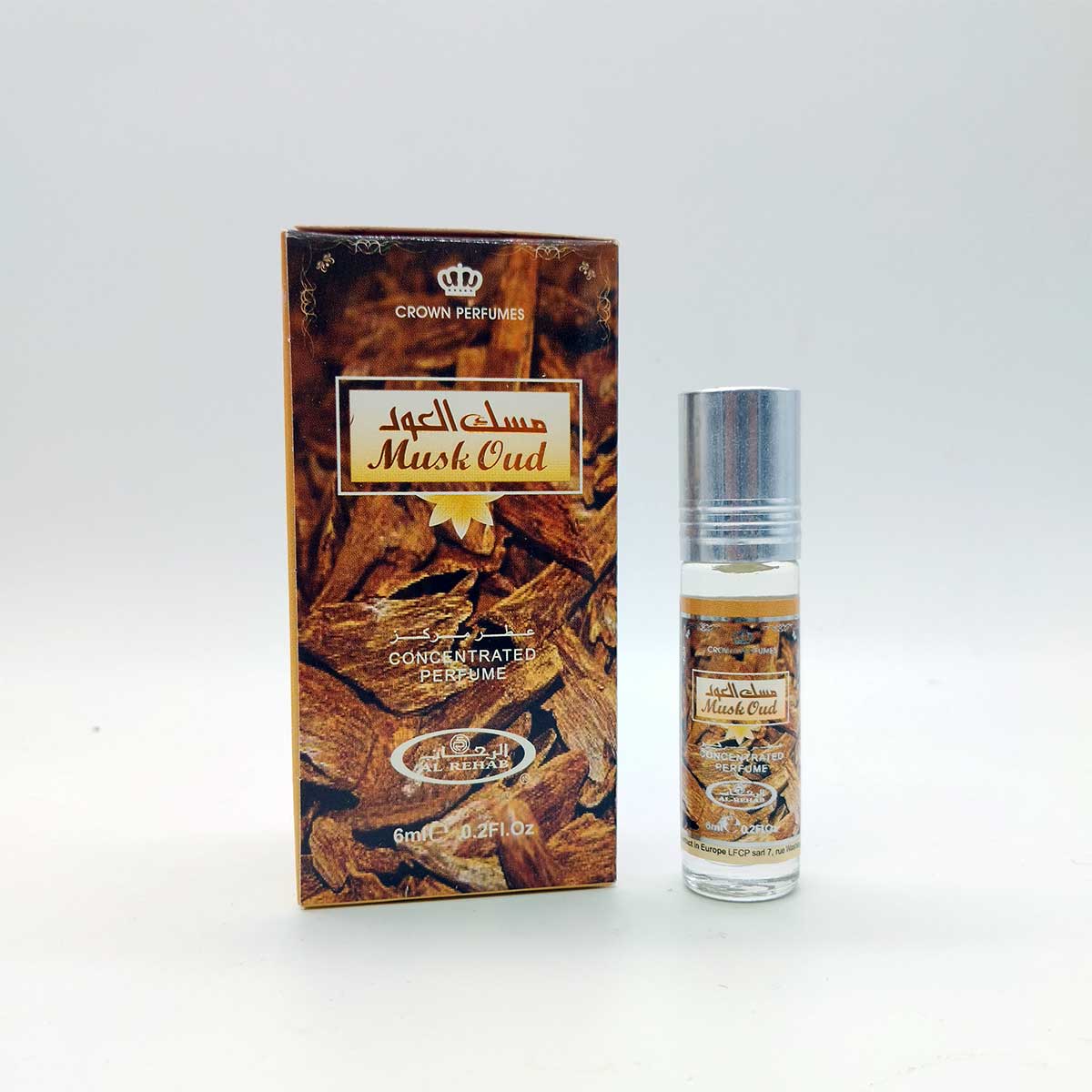 Musk Oud Attar - 6ml Roll on - Concentrated Perfume Oil