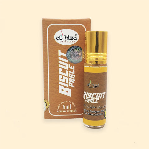 Al Hiza Biscuit Parle 6ml Roll On - Concentrated Perfume Oil image 1